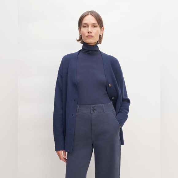 NWOT Everlane The Organic Cotton Cardigan - Picture 7 of 12